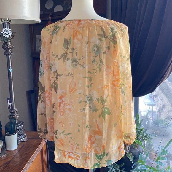 Sundance Catalog women’s sheer blouse. - Picture 3 of 4